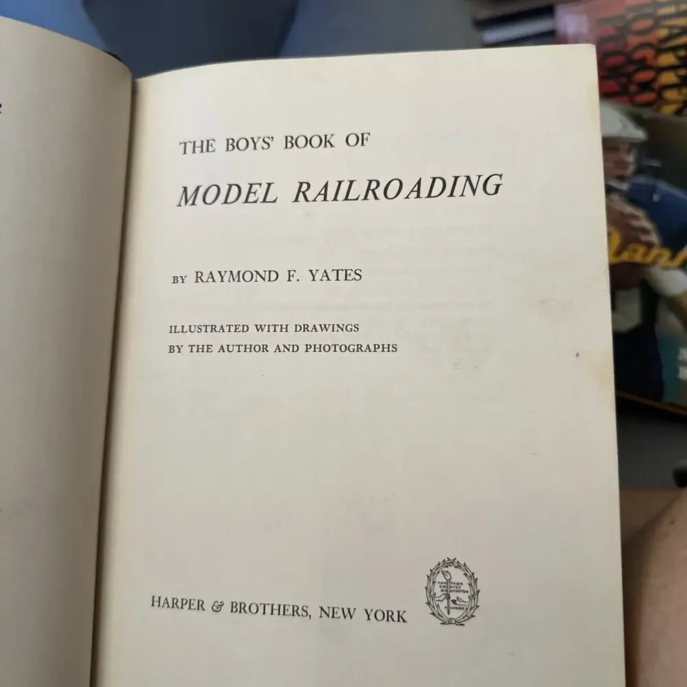 The Boys' Book‎ of MODEL RAILROADING 1951 Raymond F. Yates